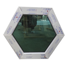 Fenêtre ronde upvc fixe avec prix usine de haute qualité